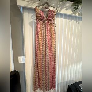 Multicol Maxi Dress sz Medium